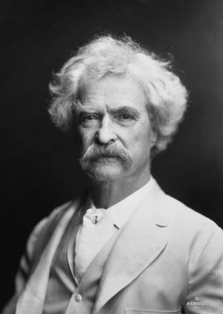 Mark Twain self-published his book "the adventures of Huckleberry Finn"